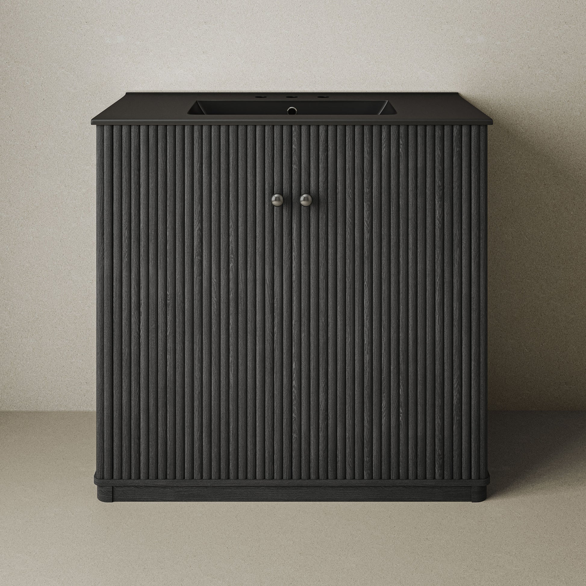 Black Oak / Black / 3-Hole