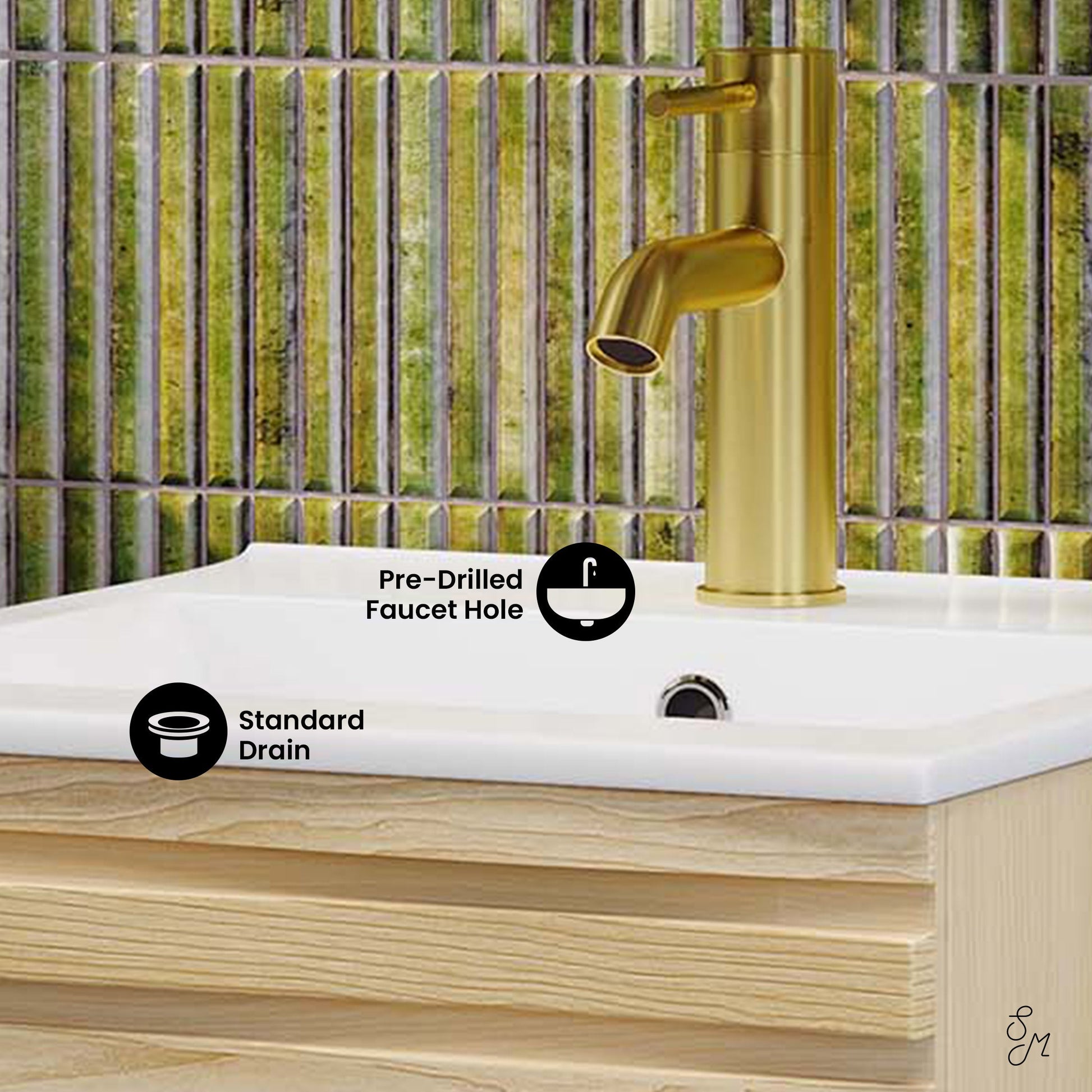Natural Oak / White