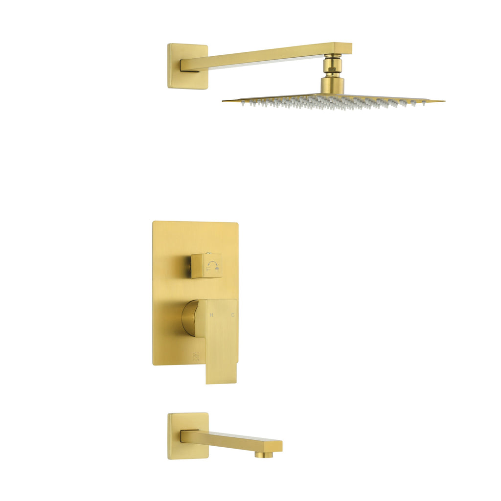 Brushed Gold / With Tub Filler