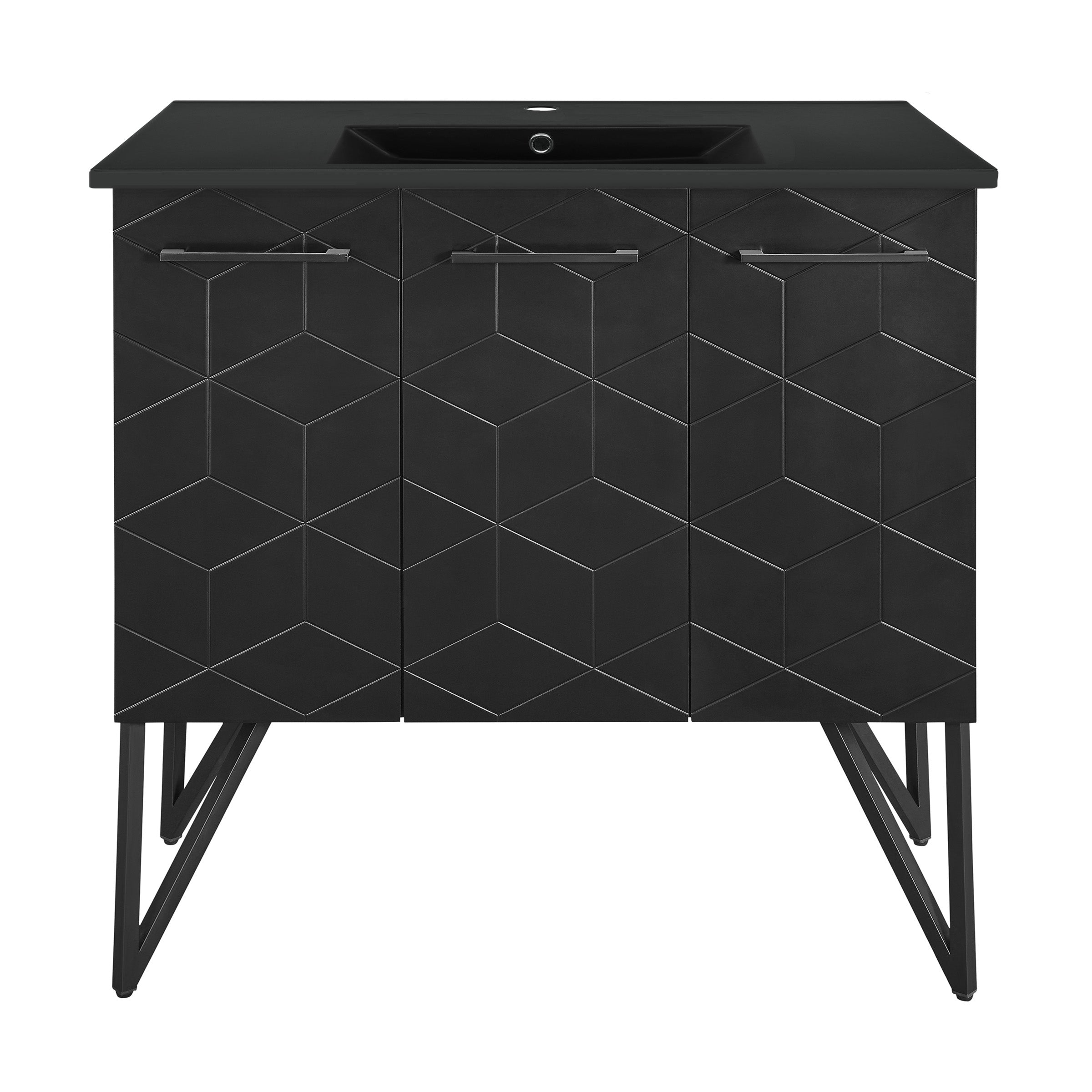 Phantom Black / Matte Black / 1-Hole