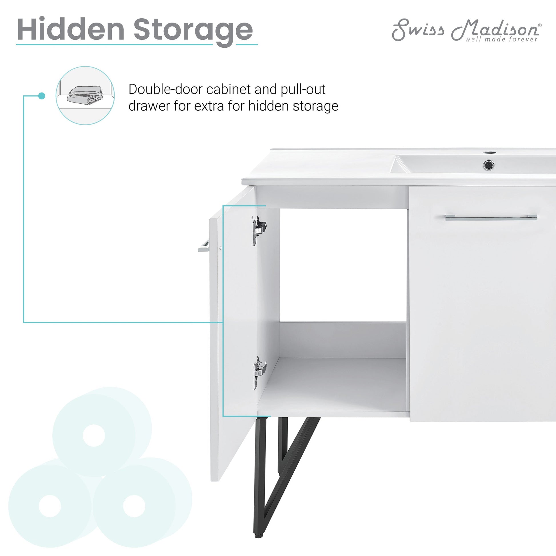 White / White / 1-Hole
