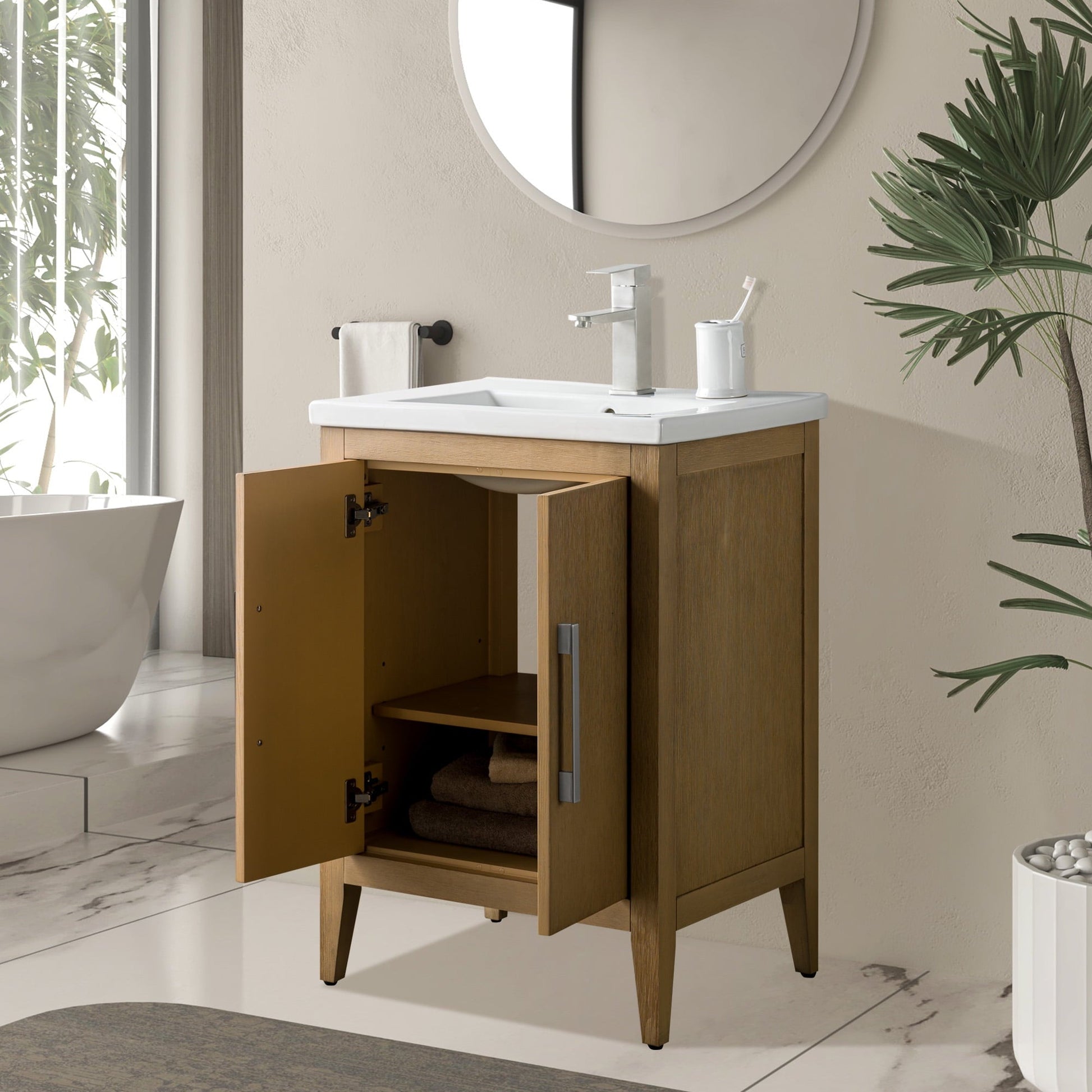 Natural Oak / Brushed Nickel