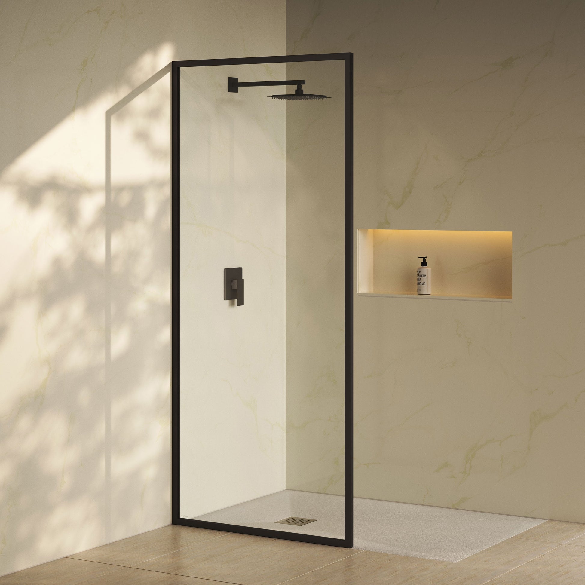 Matte Black / Shower Door
