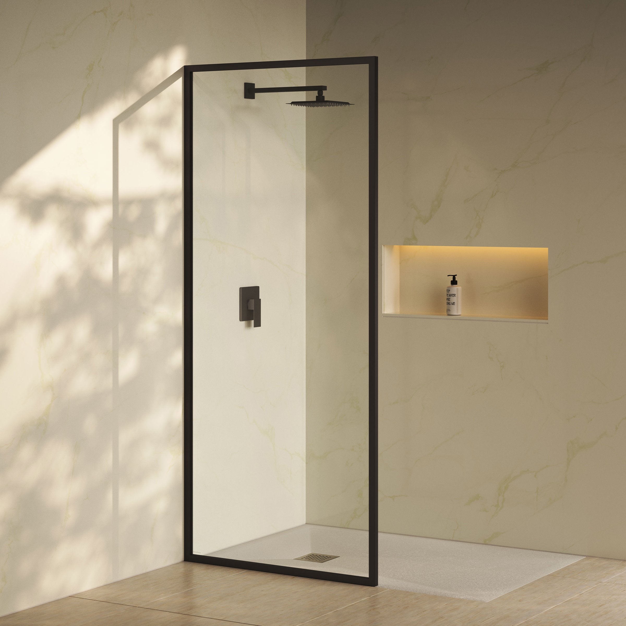 Matte Black / Shower Door