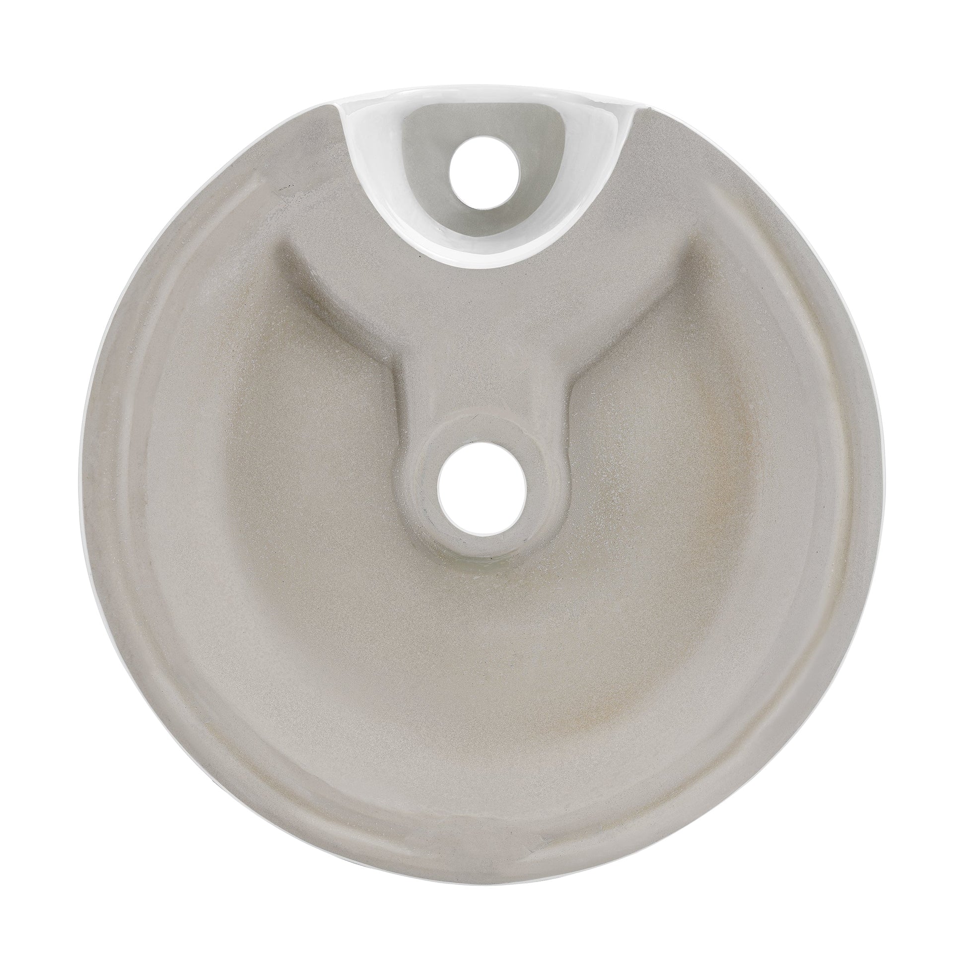 Brushed Gold / White / 1-Hole