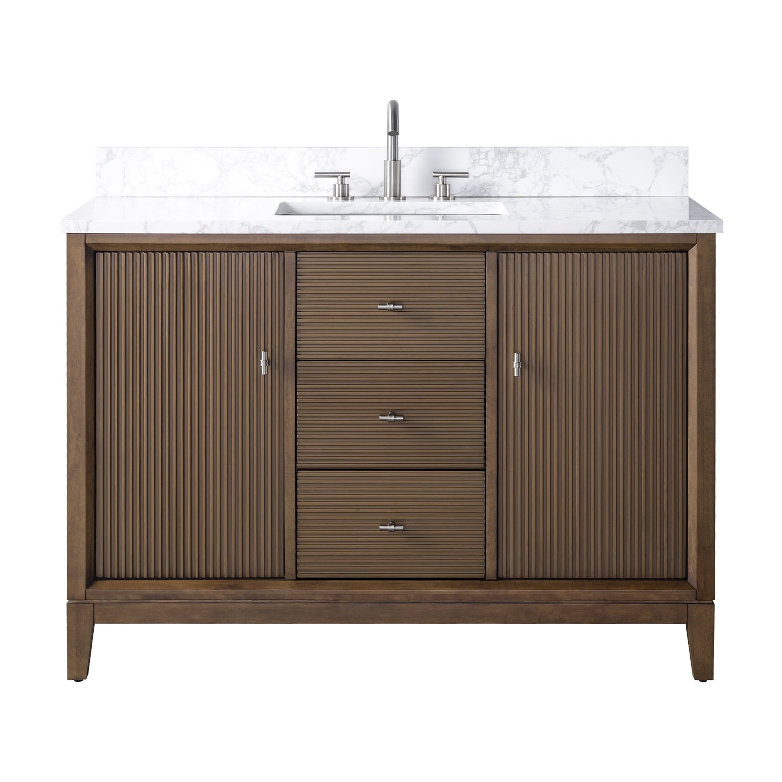 Linear Walnut / Brushed Nickel