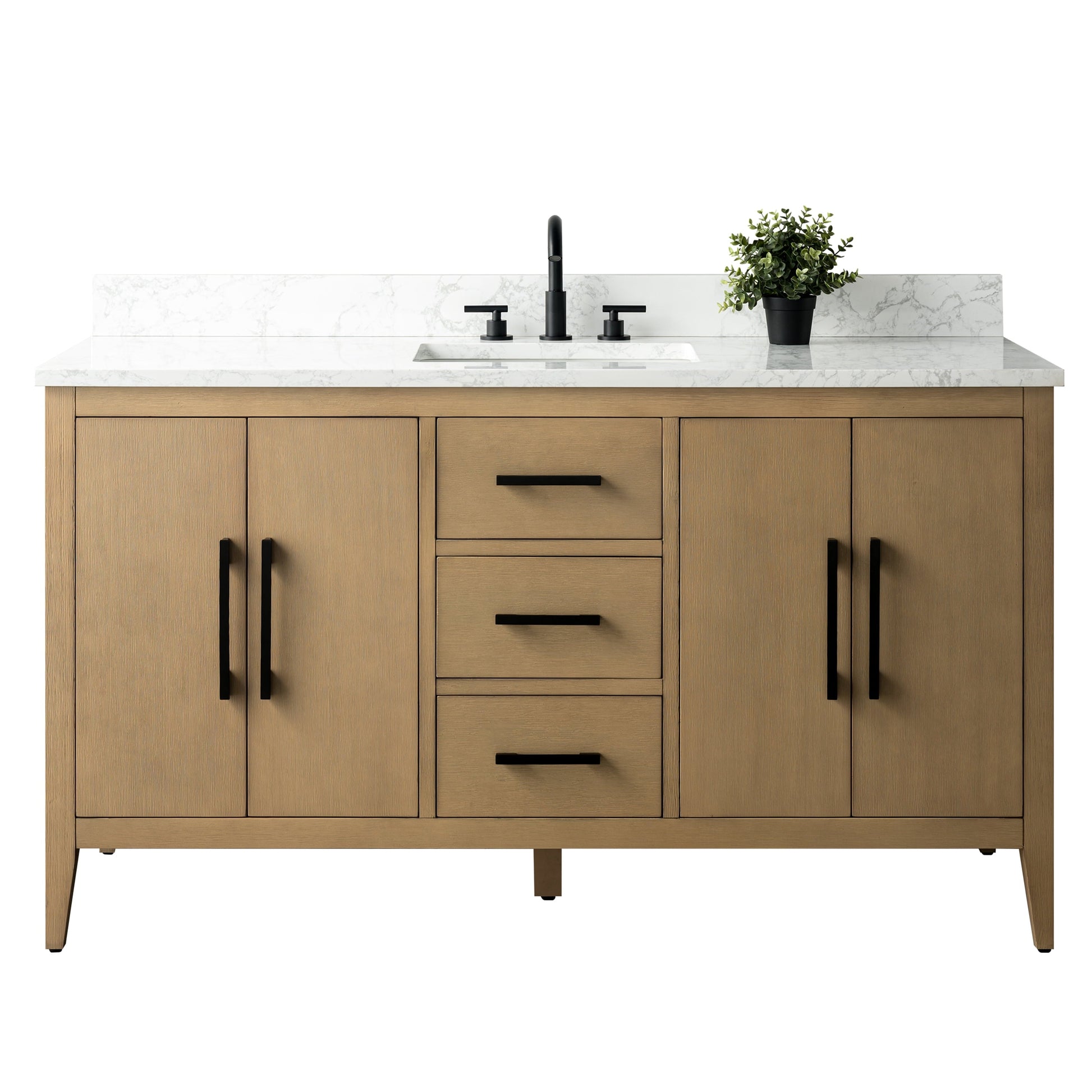 Natural Oak / Matte Black