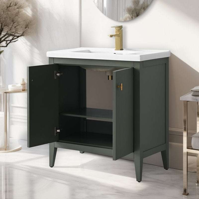 Vintage Green / Golden Brushed