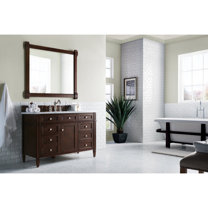 Burnished Mahogany / Carrara White - 3 Faucet Holes