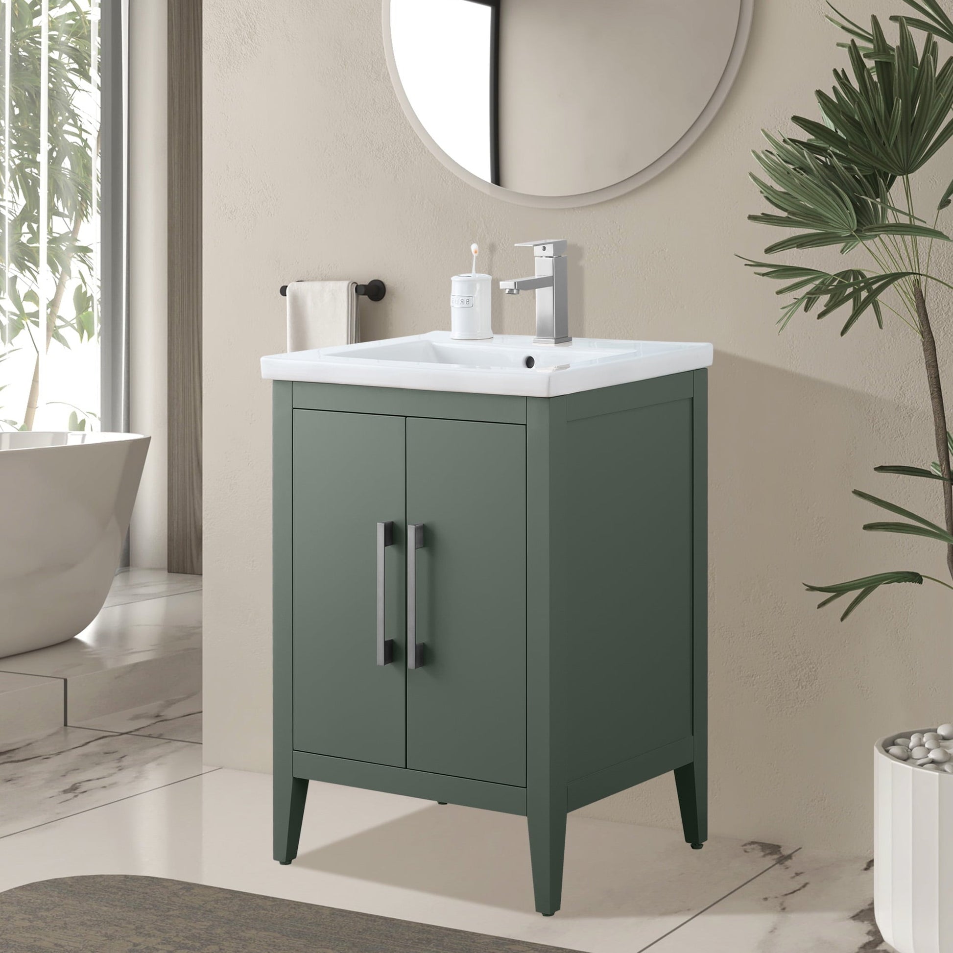 Vintage Green / Brushed Nickel