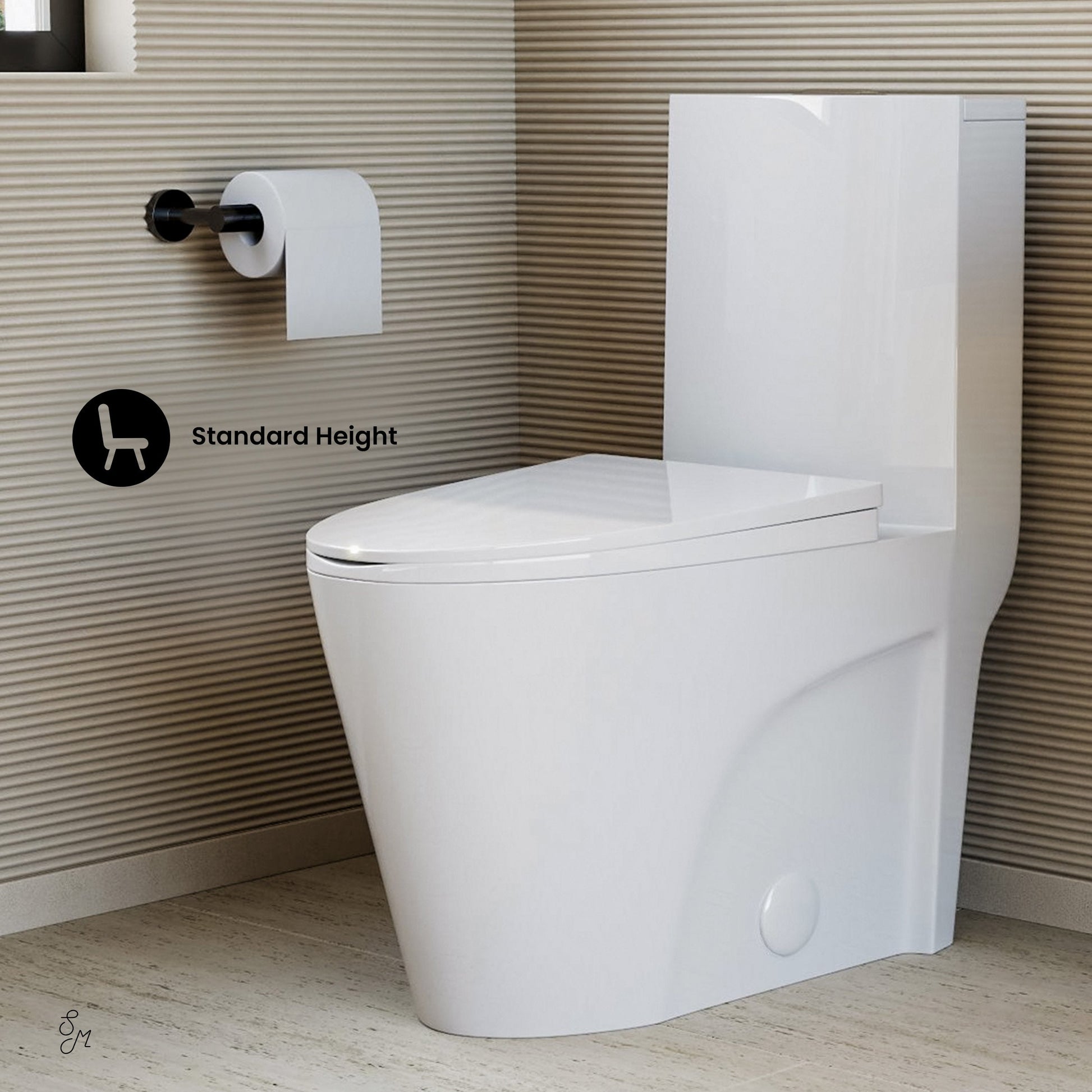 Glossy White / Dual - Top