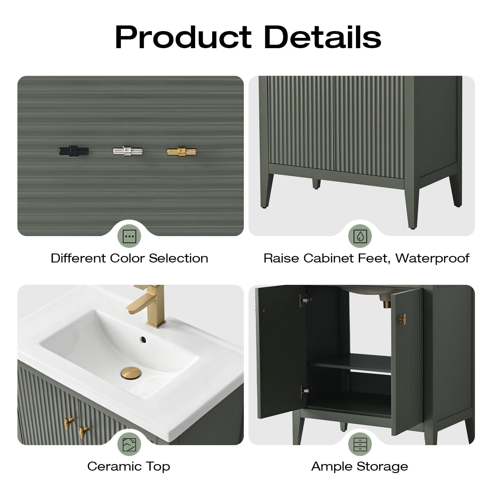 Vintage Green / Matte Black