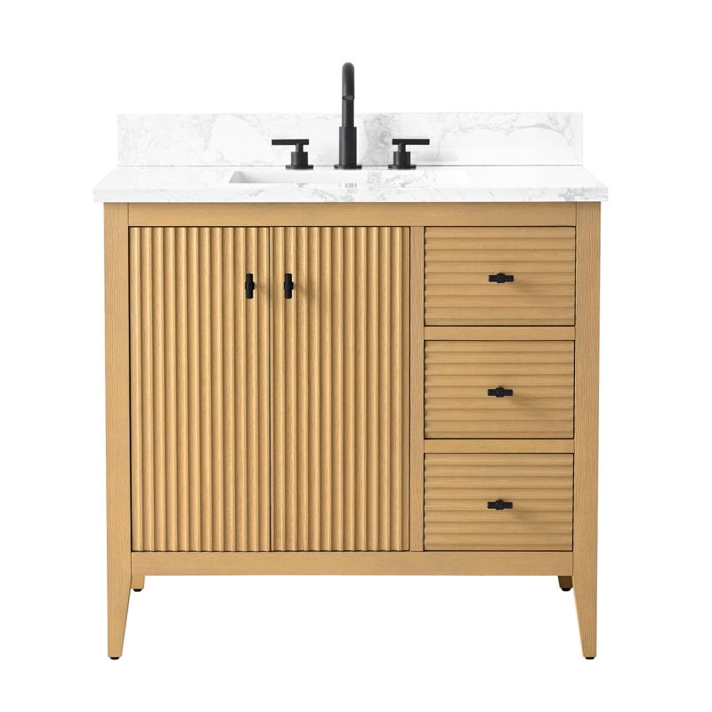 Linear Natural Oak / Matte Black