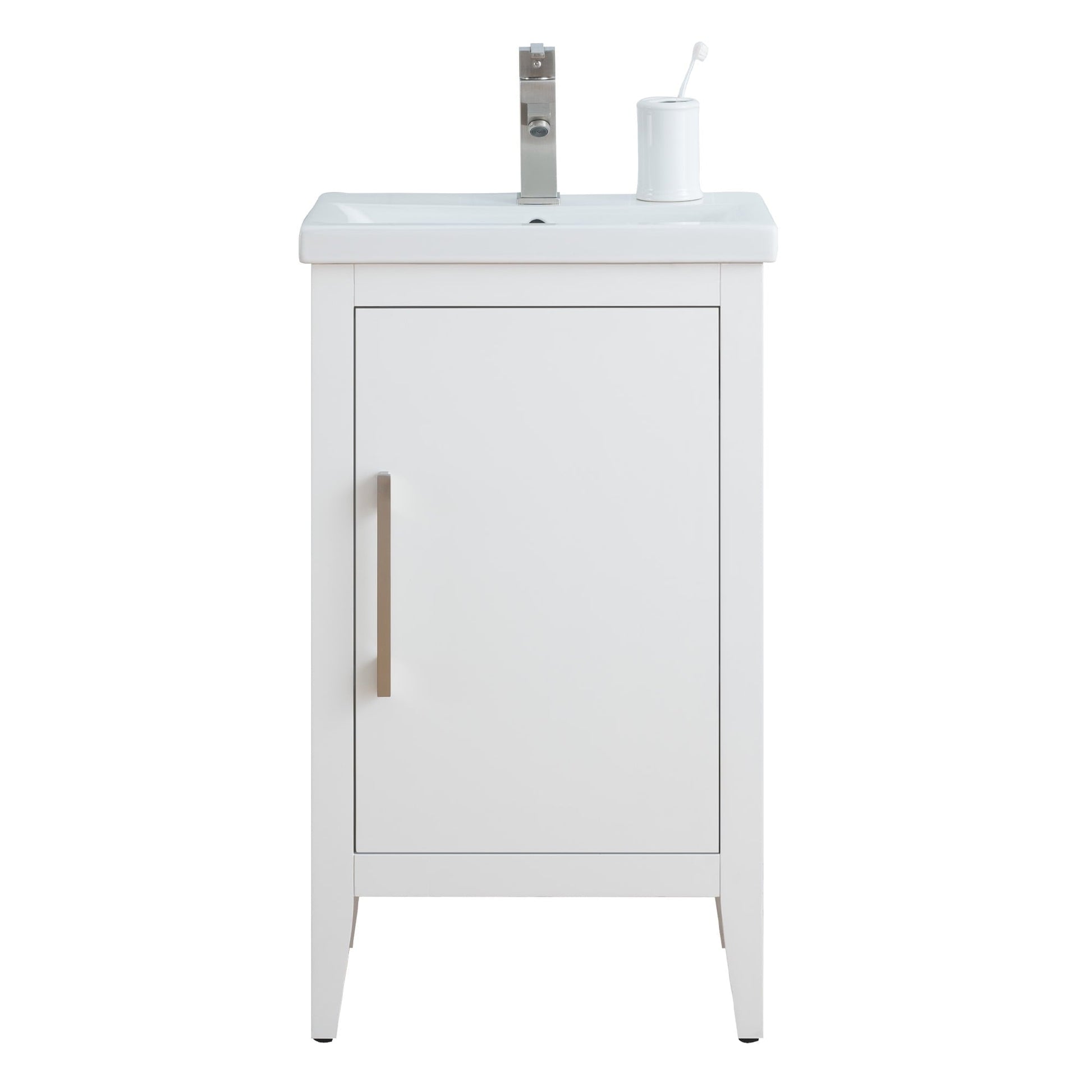 White / Brushed Nickel