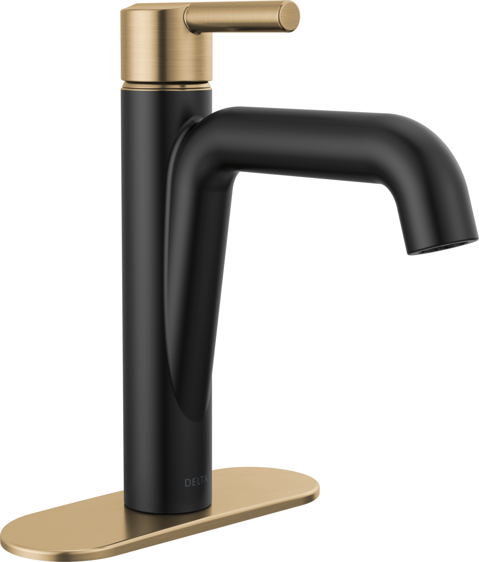 Matte Black / Champagne Bronze