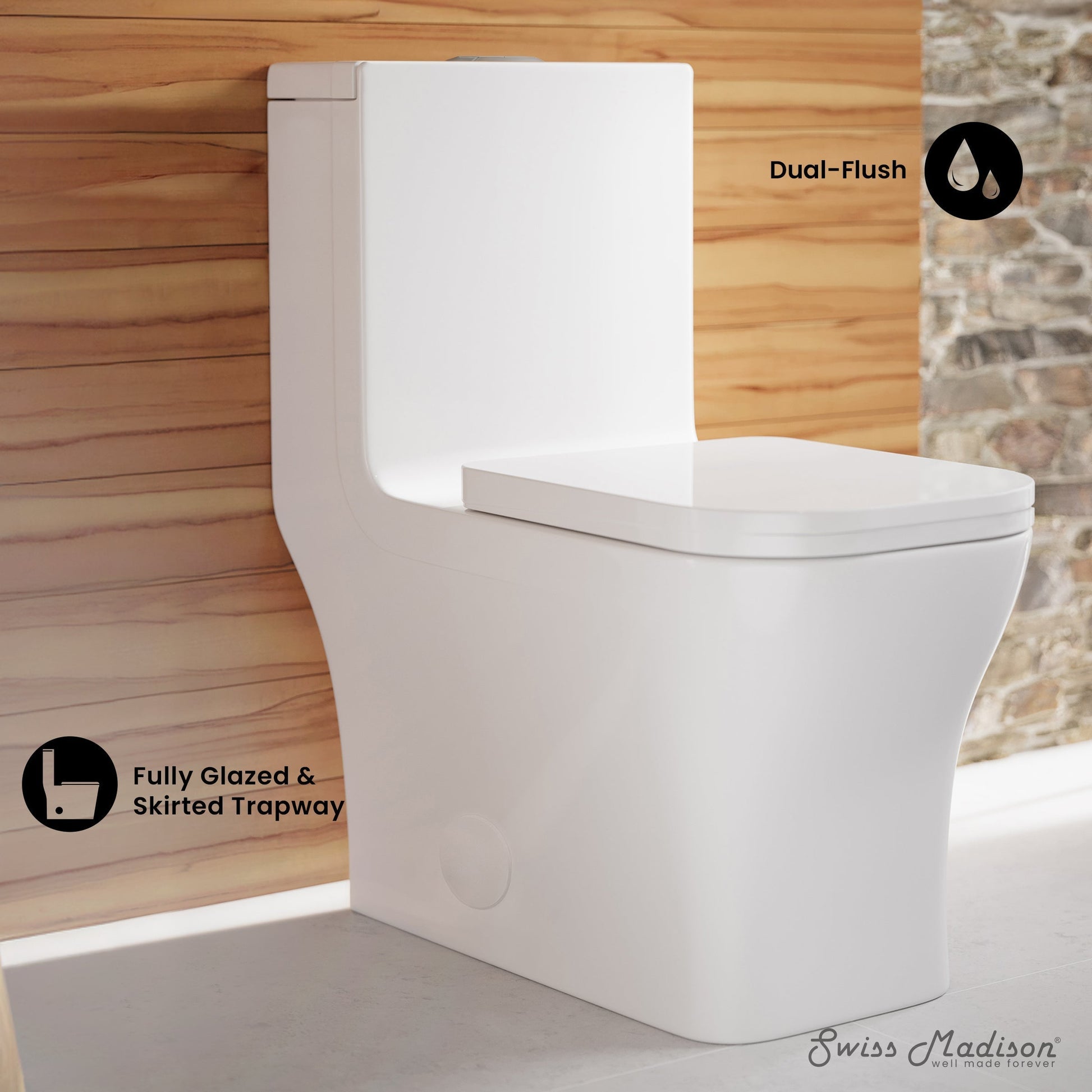 Glossy White / Dual - Top