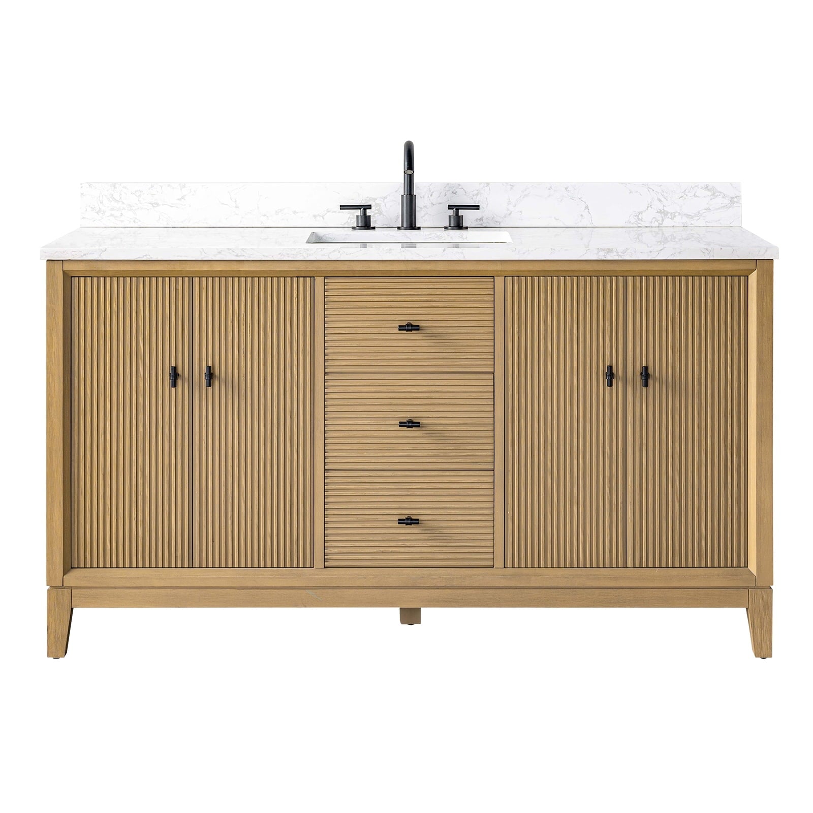 Linear Natural Oak / Matte Black