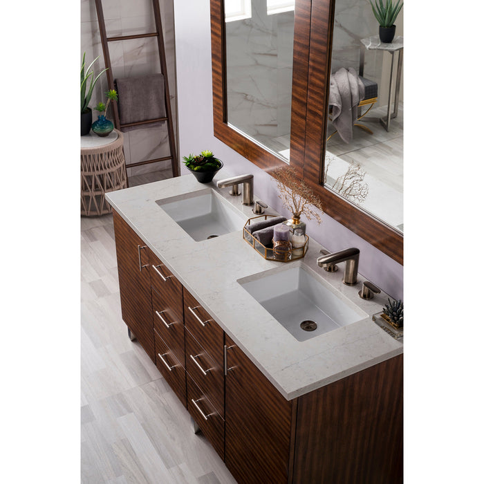 American Walnut / Eternal Jasmine Pearl - 3 Faucet Holes