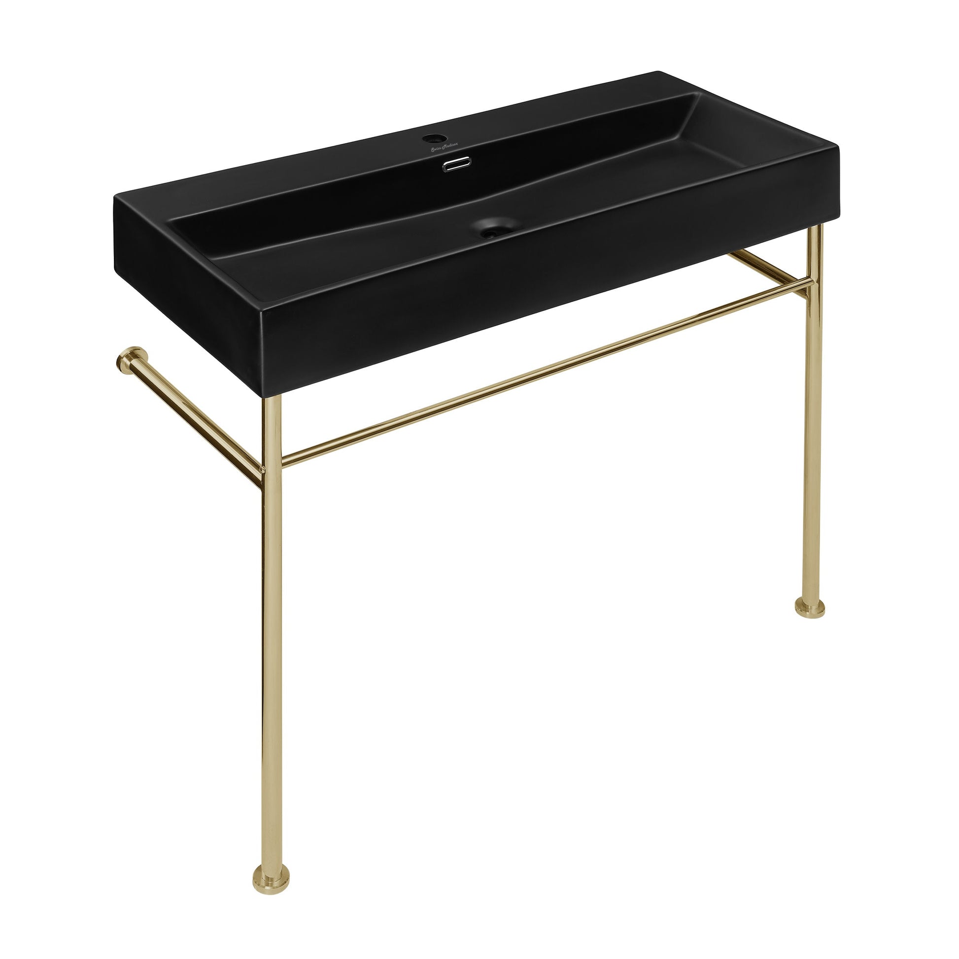 Brushed Gold / Matte Black / 1-Hole