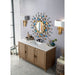 Whitewashed Walnut / Carrara White - 3 Faucet Holes