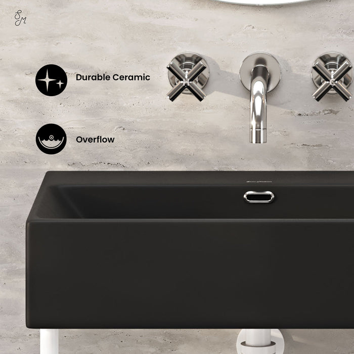 Matte White / Matte Black