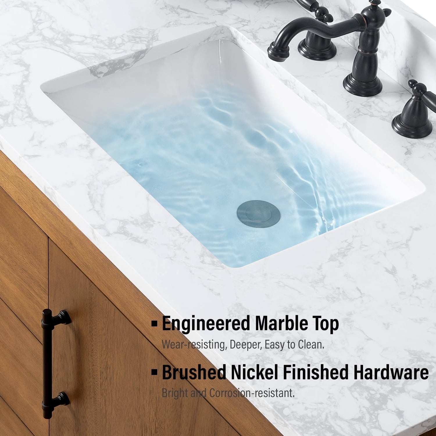 Tan / Engineered Marble