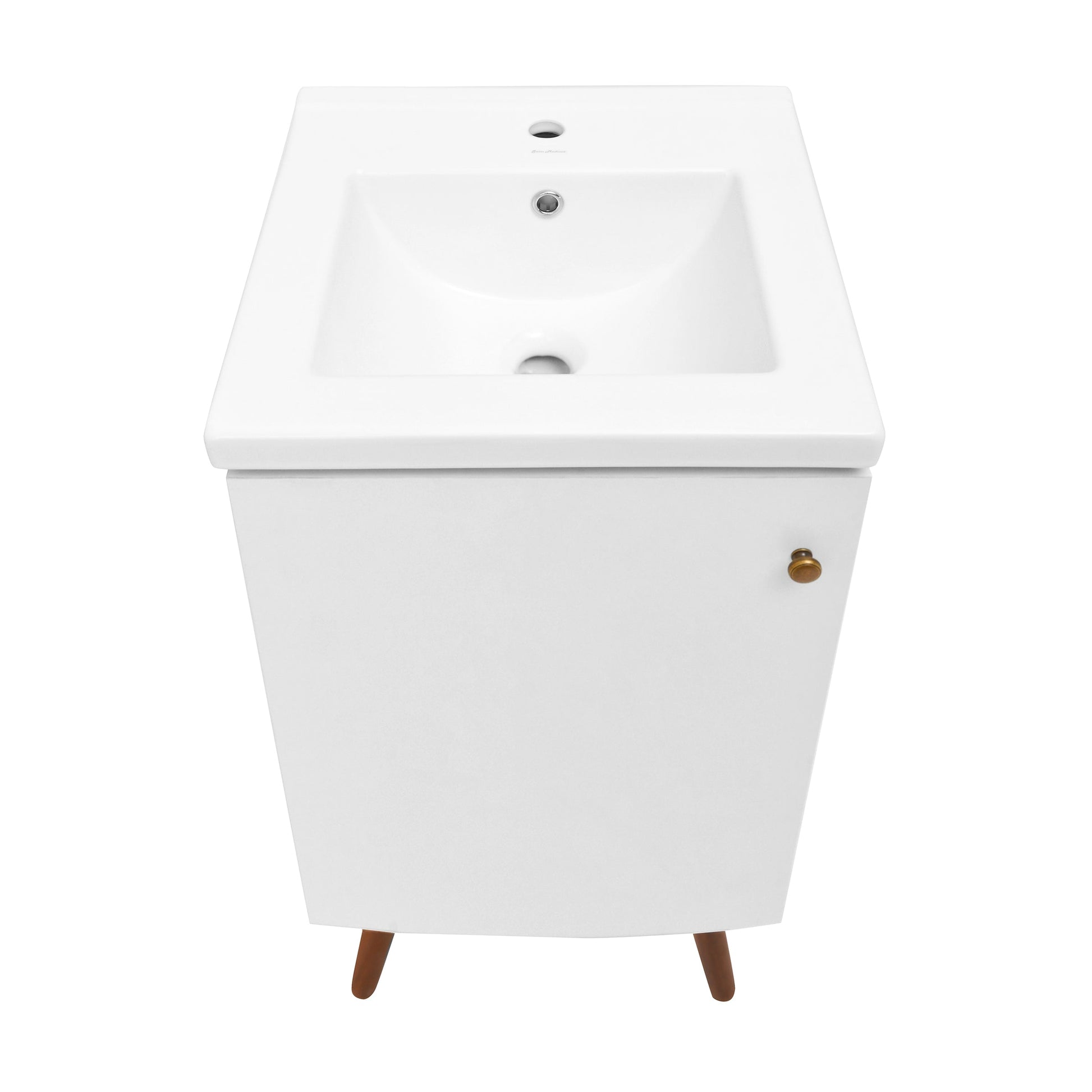 White / White / 1-Hole