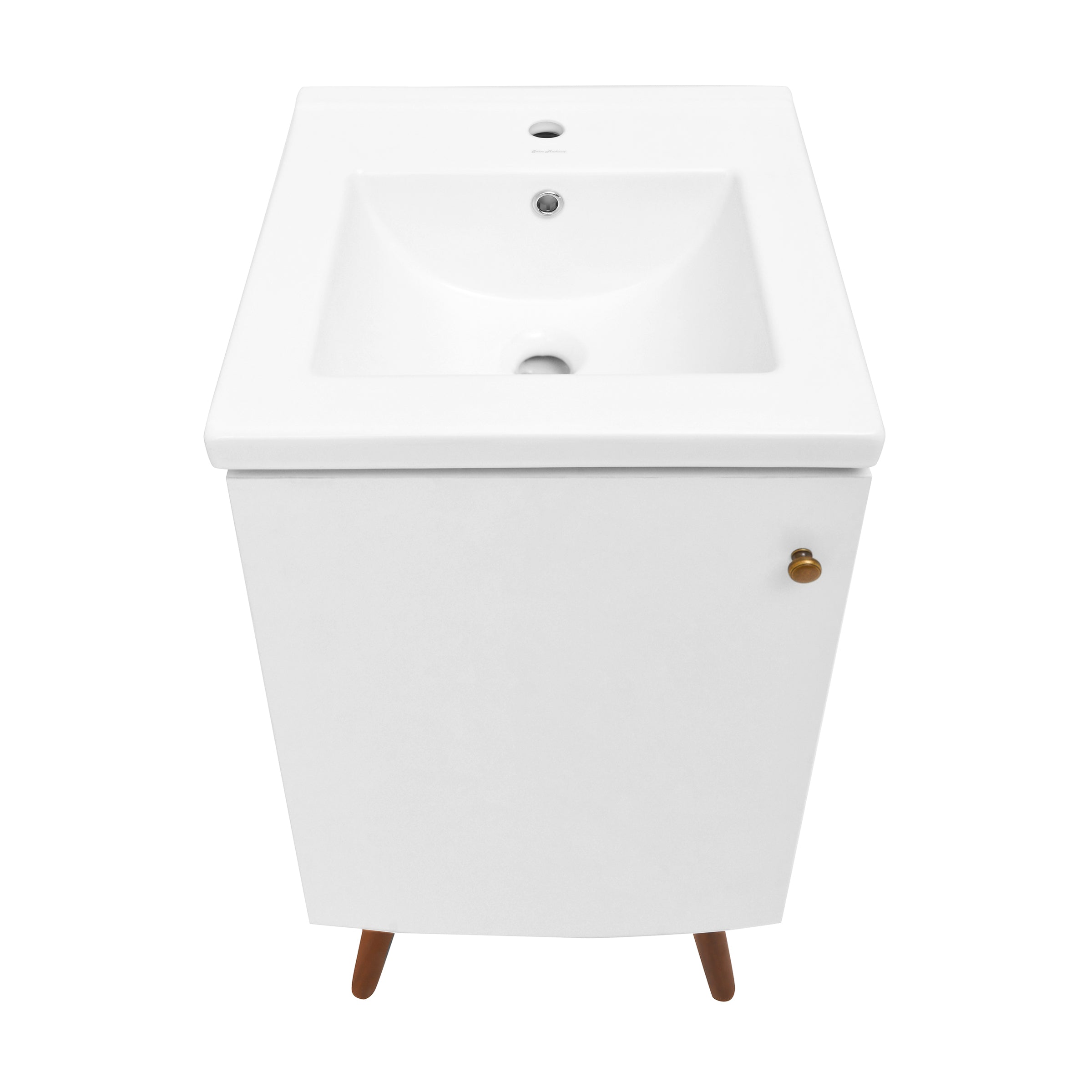 White / White / 1-Hole