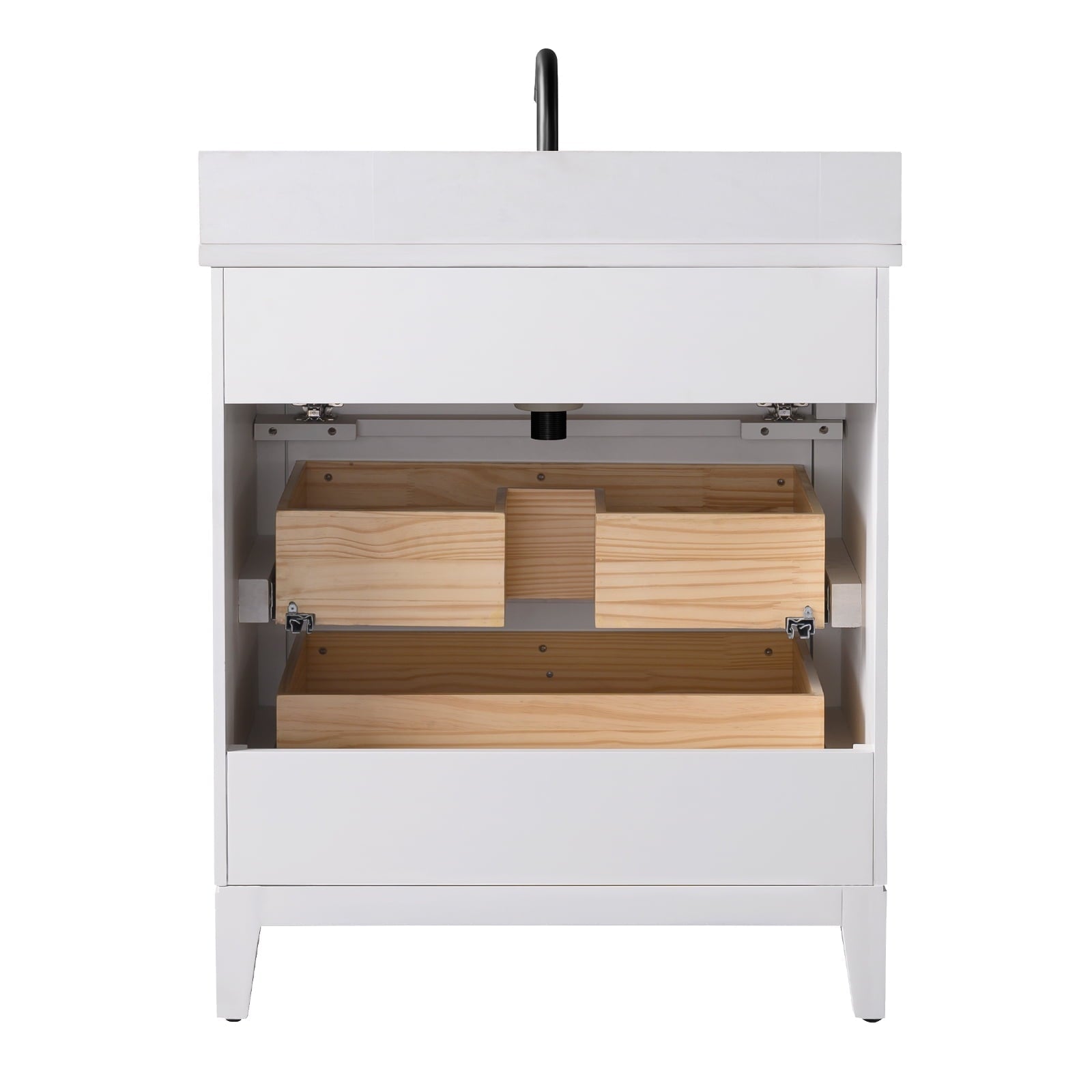 Linear White / Matte Black