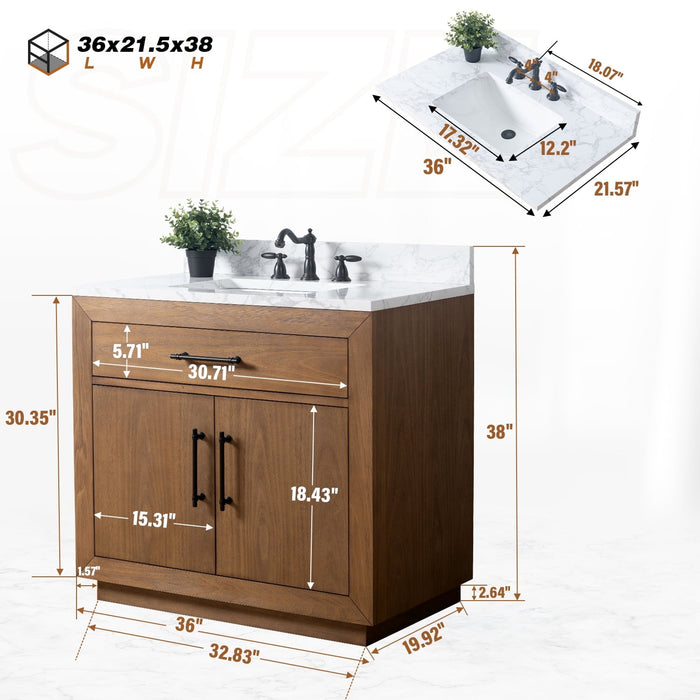 Tan / Engineered Marble