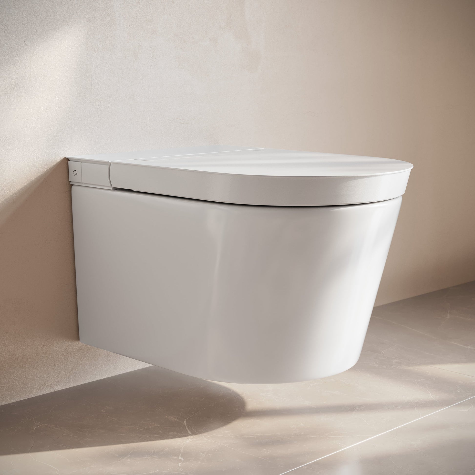 Glossy White / No Bidet