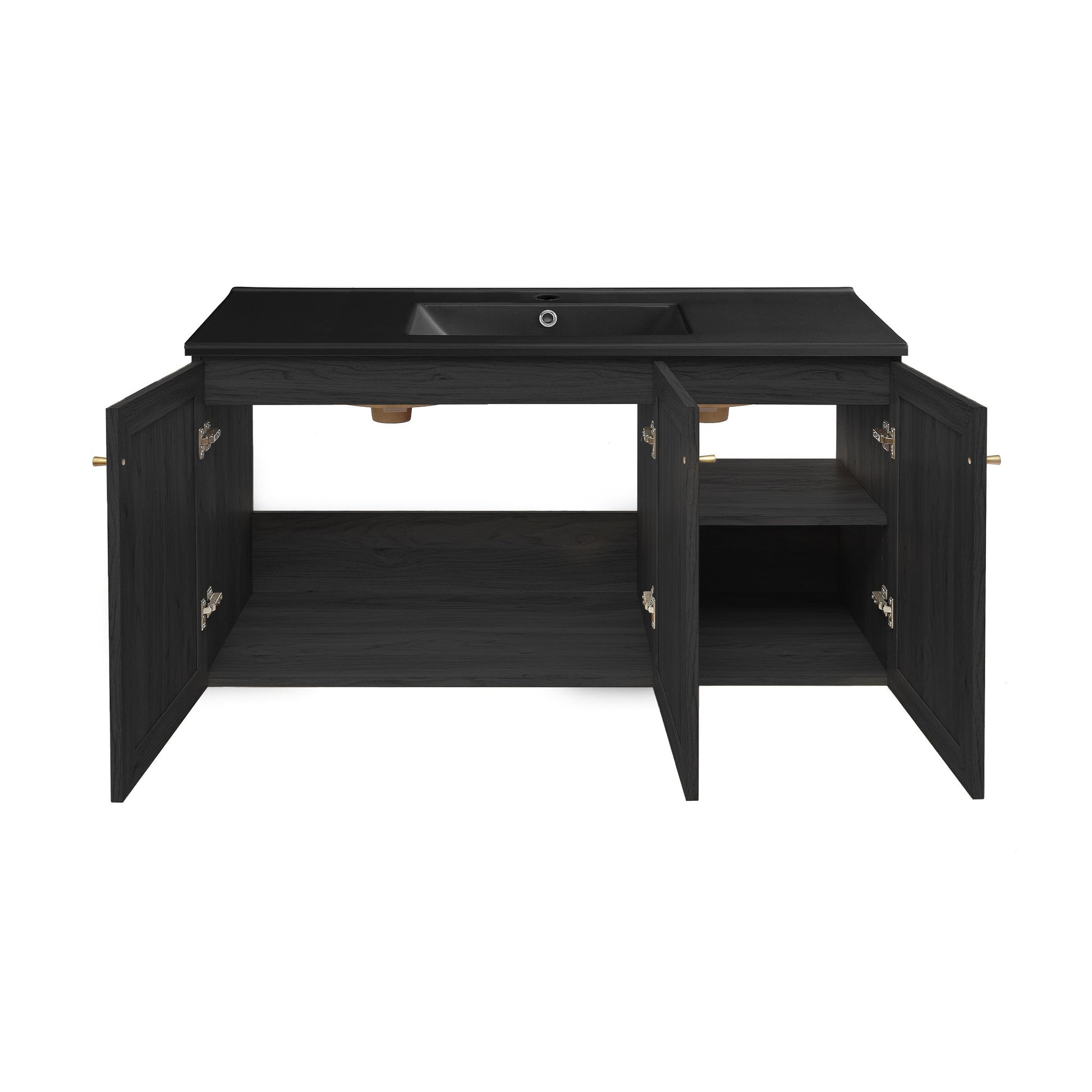 Black Oak / Black / 1-Hole