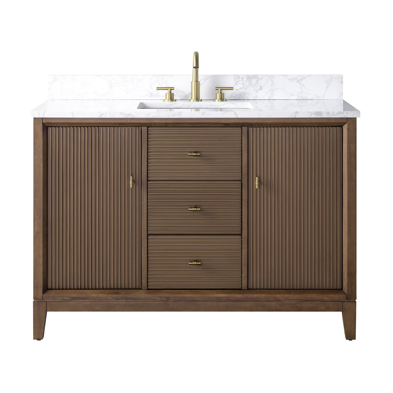 Linear Walnut / Golden Brushed