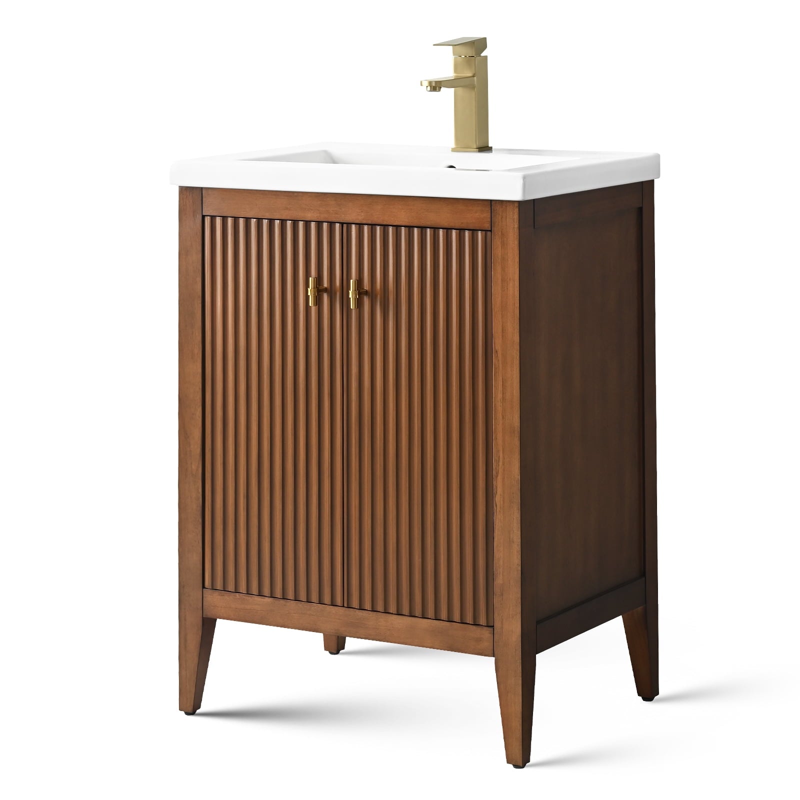 Linear Walnut / Golden Brushed