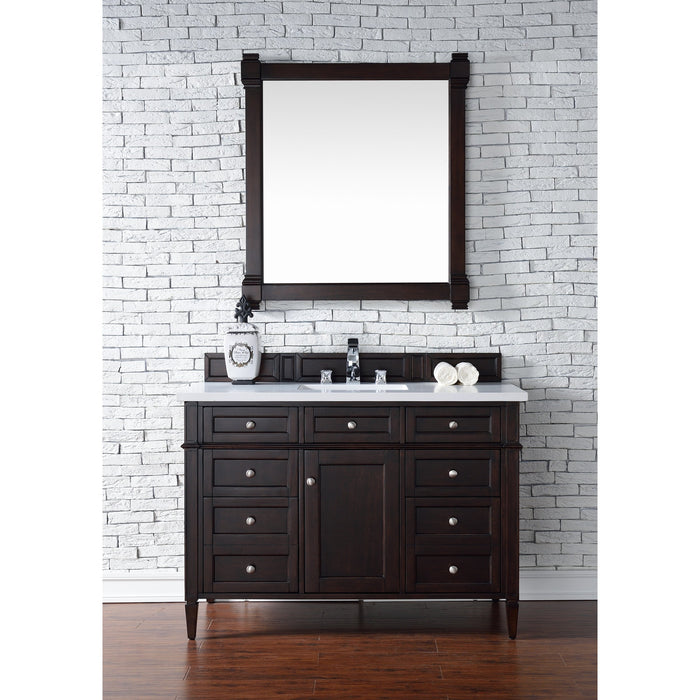 Burnished Mahogany / White Zeus - 3 Faucet Holes
