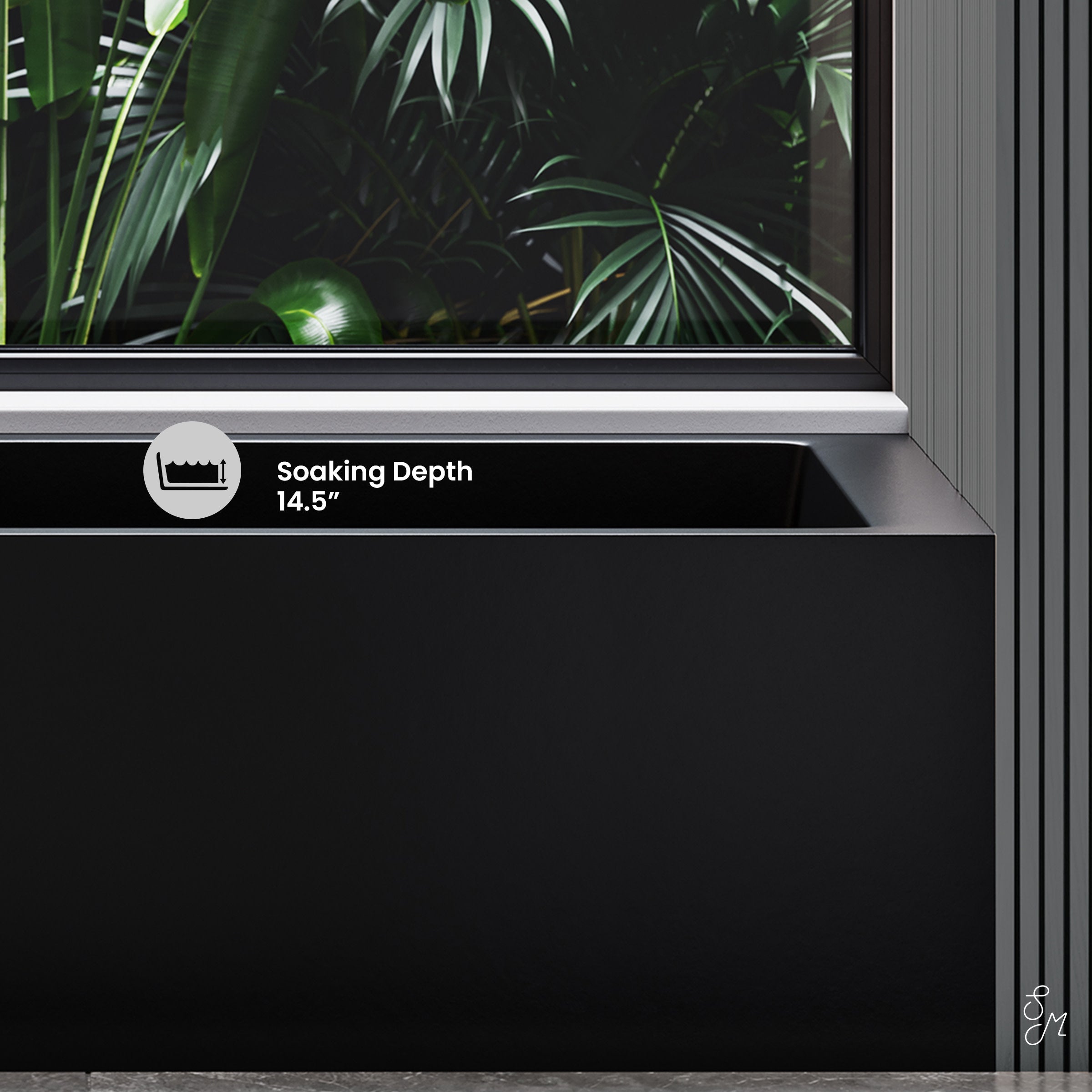 Matte Black / Left