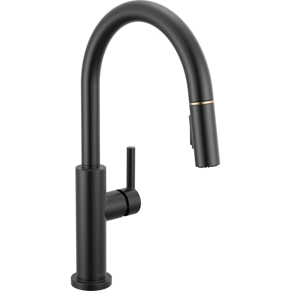 Matte Black / Champagne Bronze
