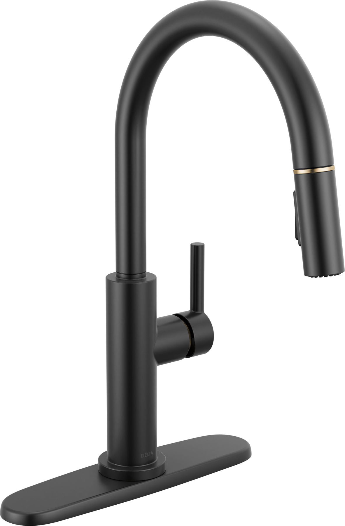 Matte Black / Champagne Bronze