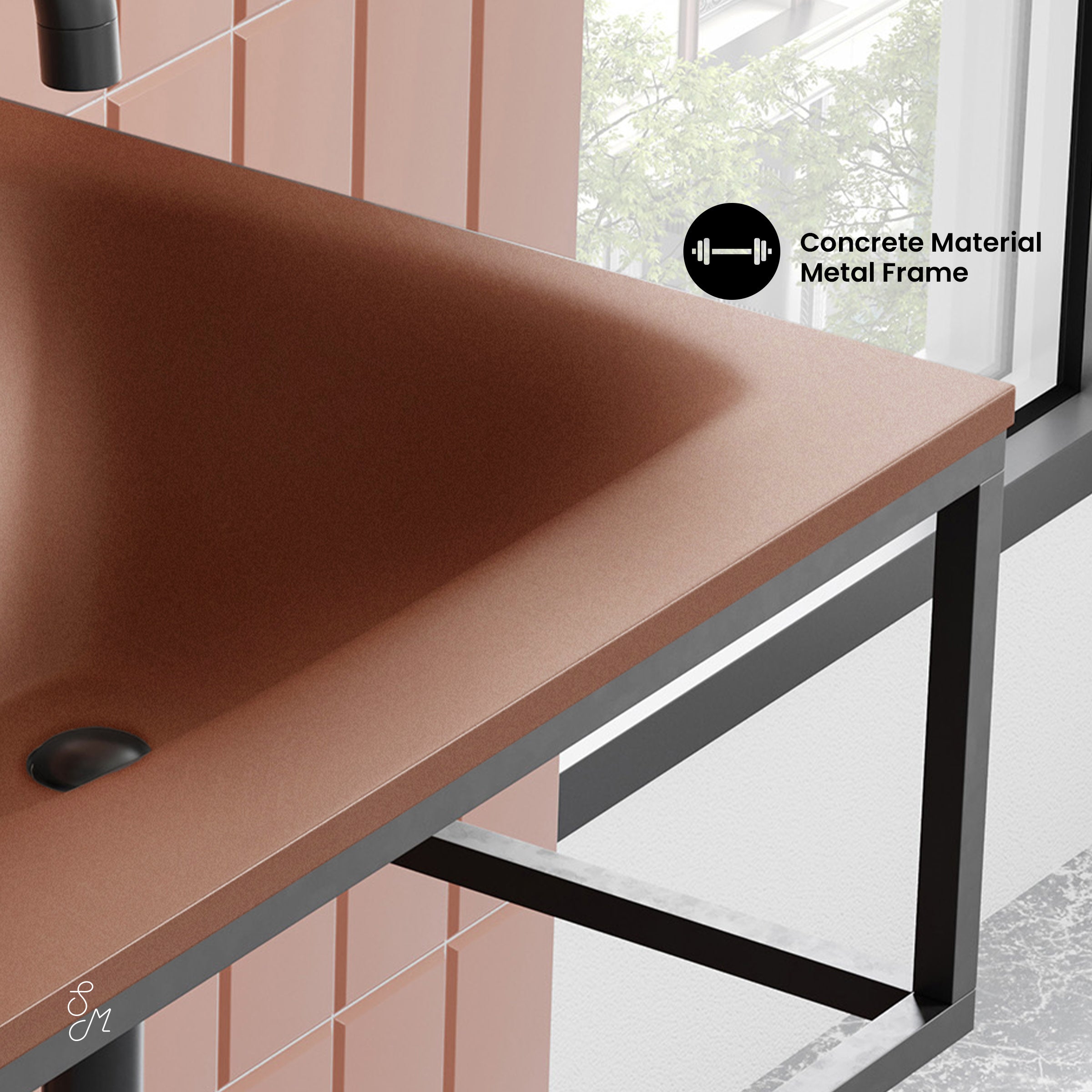 Matte Gray / Matte Terracotta