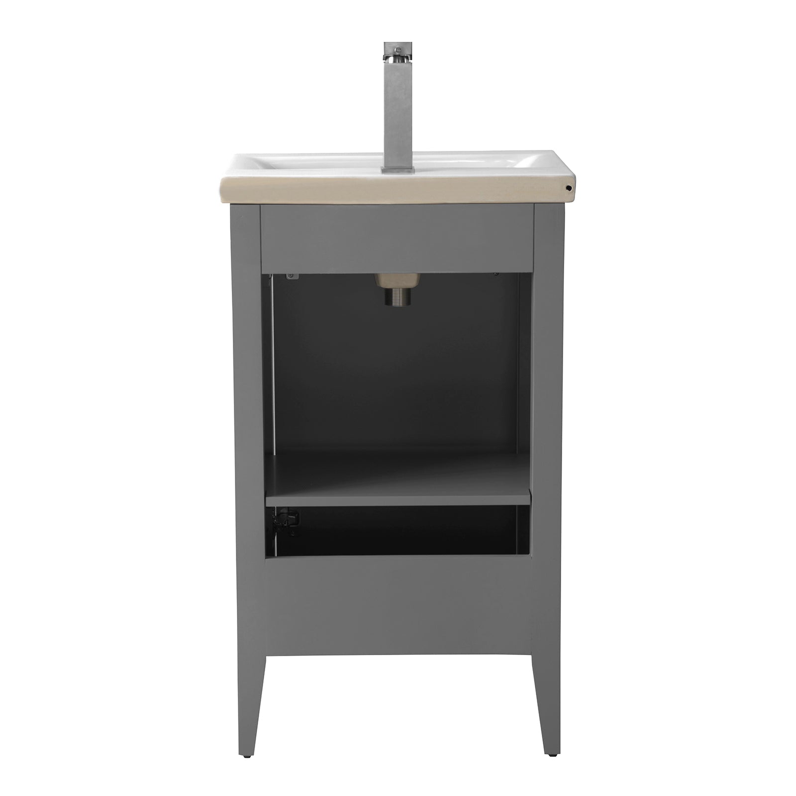 Linear Cashmere Gray / Brushed Nickel