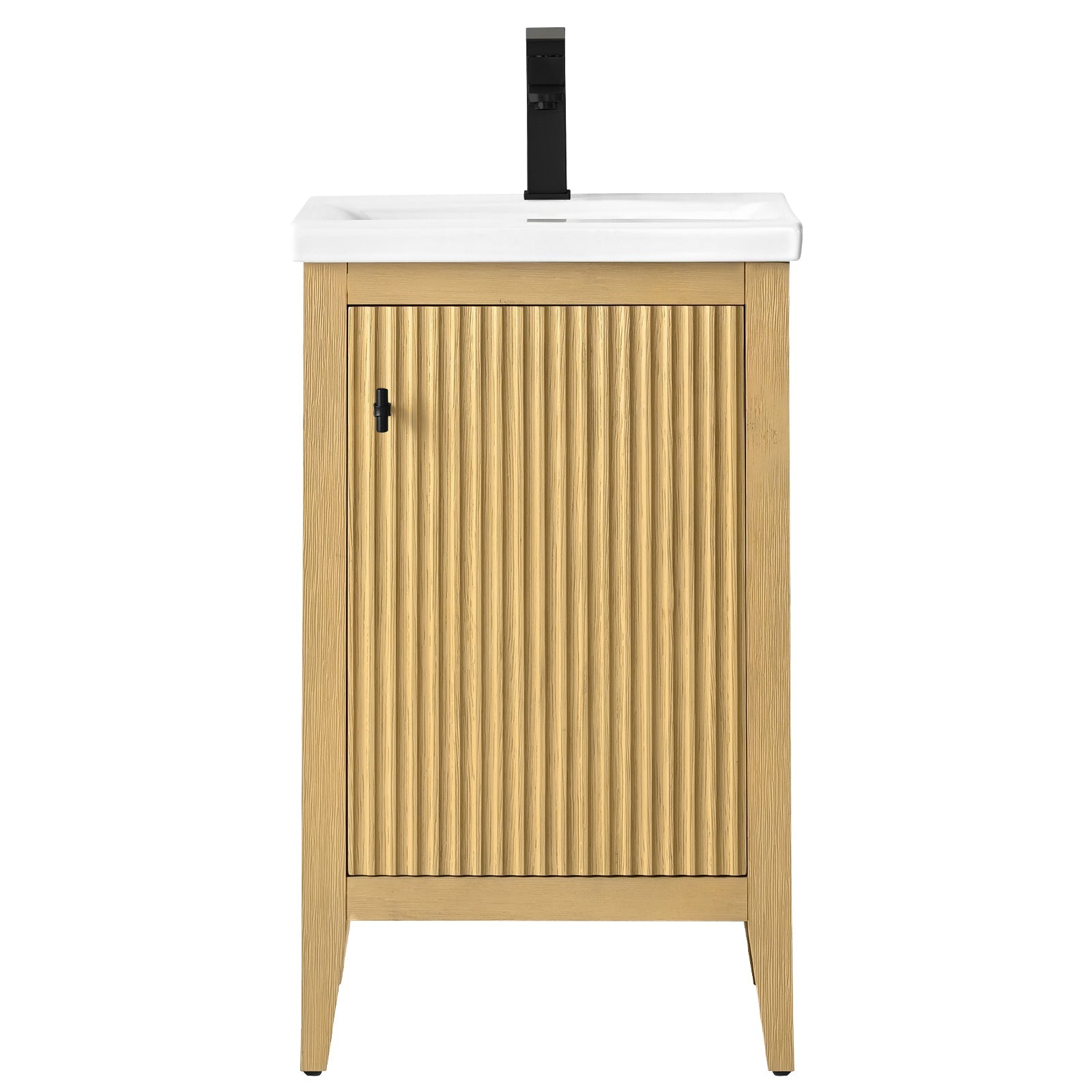 Linear Natural Oak / Matte Black