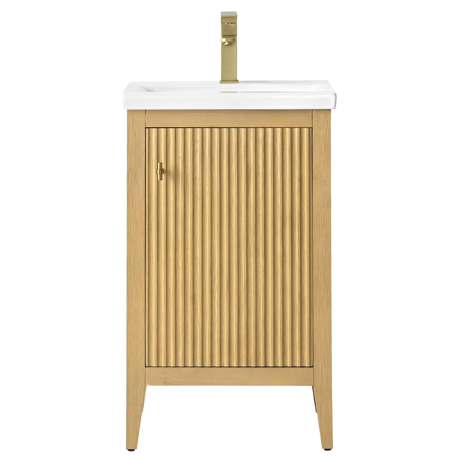 Linear Natural Oak / Golden Brushed