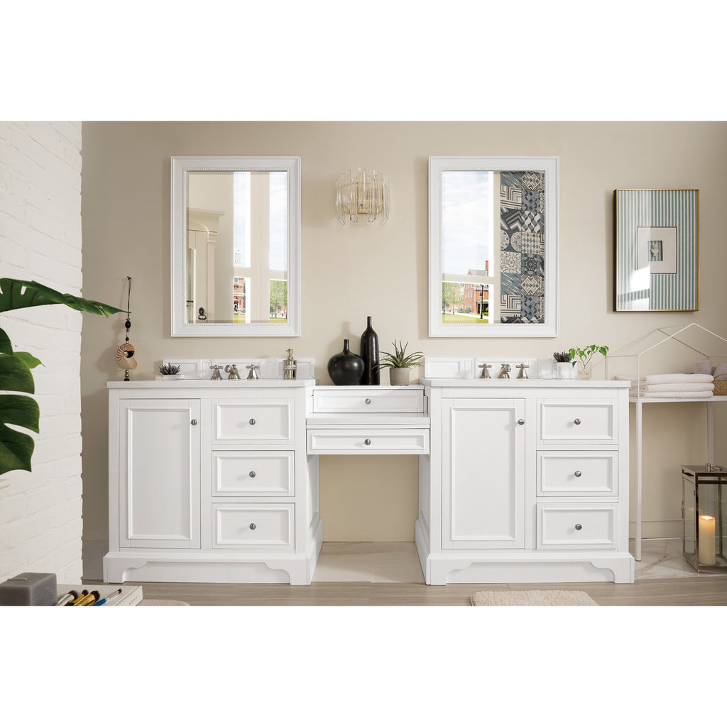 Bright White / White Zeus - 3 Faucet Holes