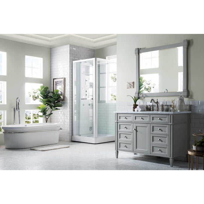Urban Gray / Carrara White - 3 Faucet Holes