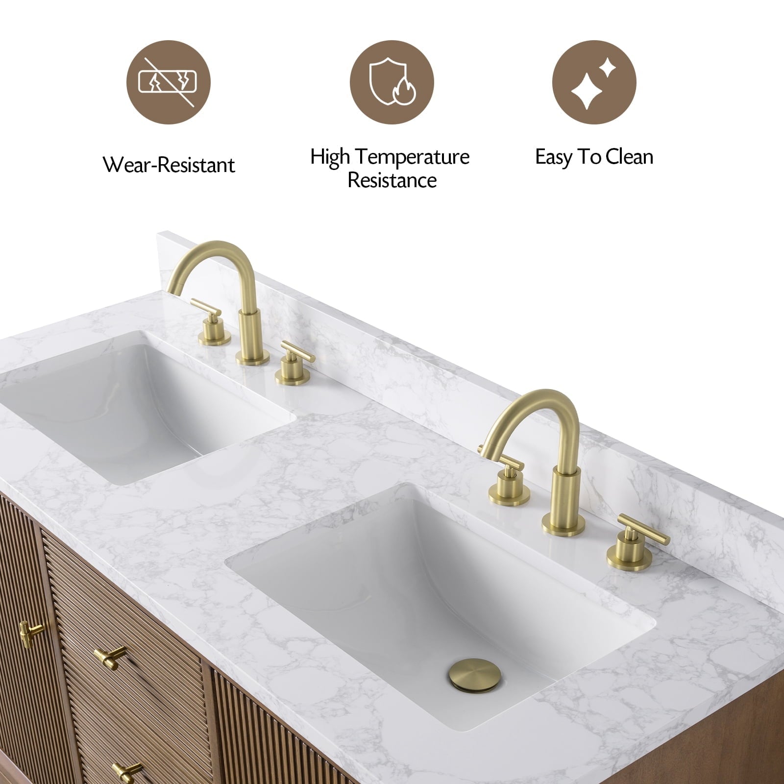 Linear Walnut / Brushed Nickel