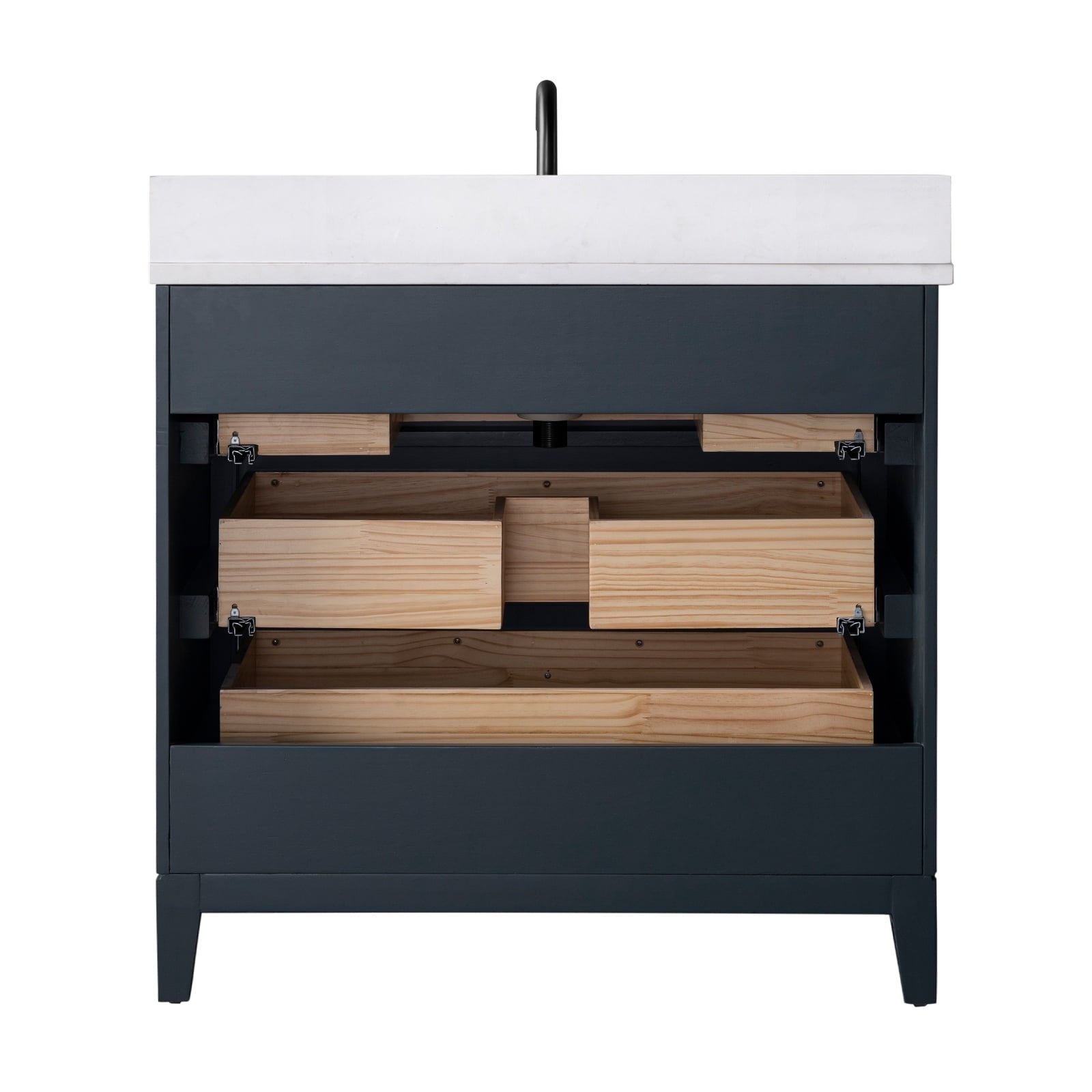 Linear Vintage Spruce Blue / Matte Black