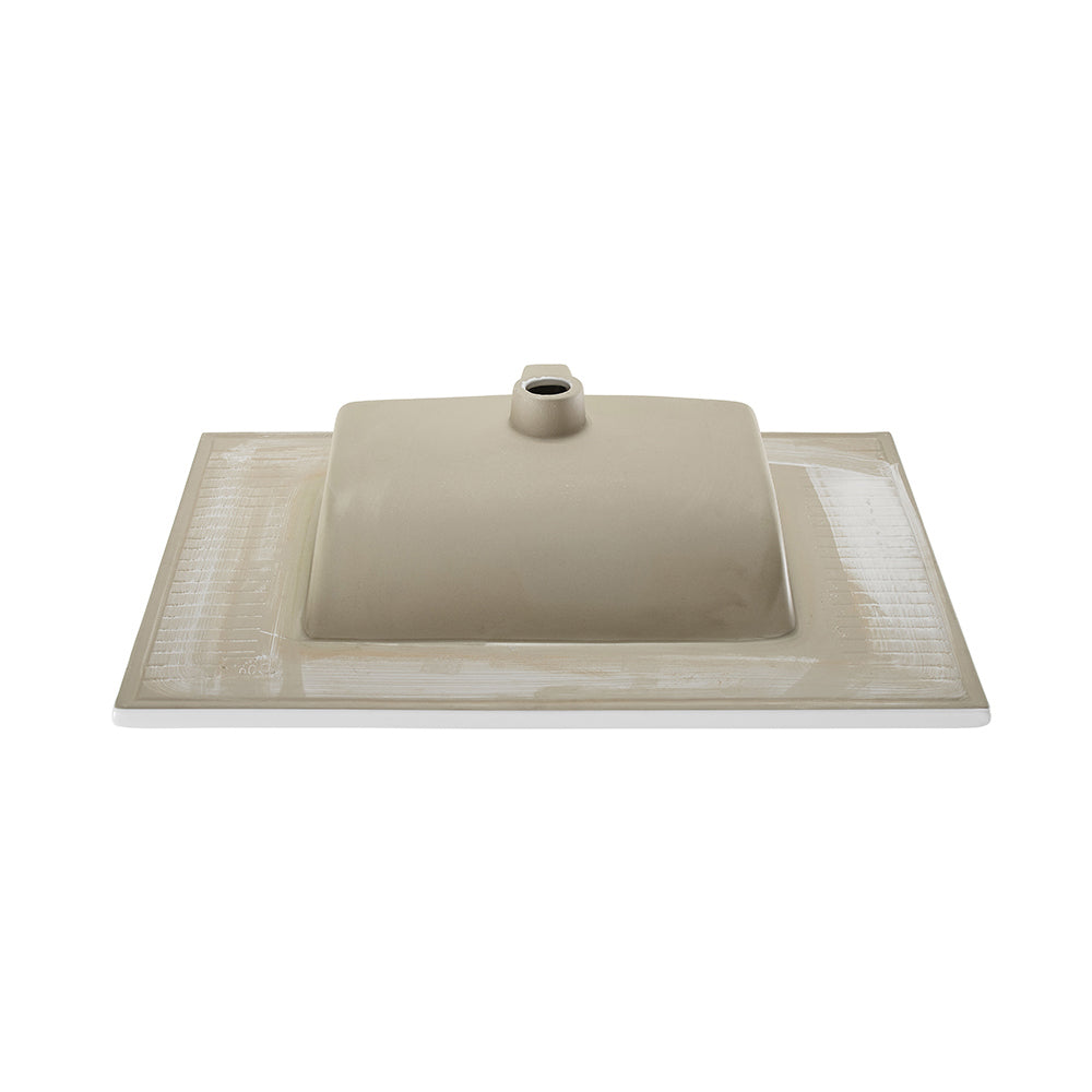 Glossy White / 1-Hole / Center