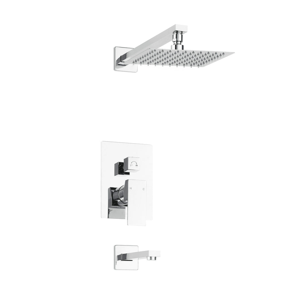 Polished Chrome / With Tub Filler