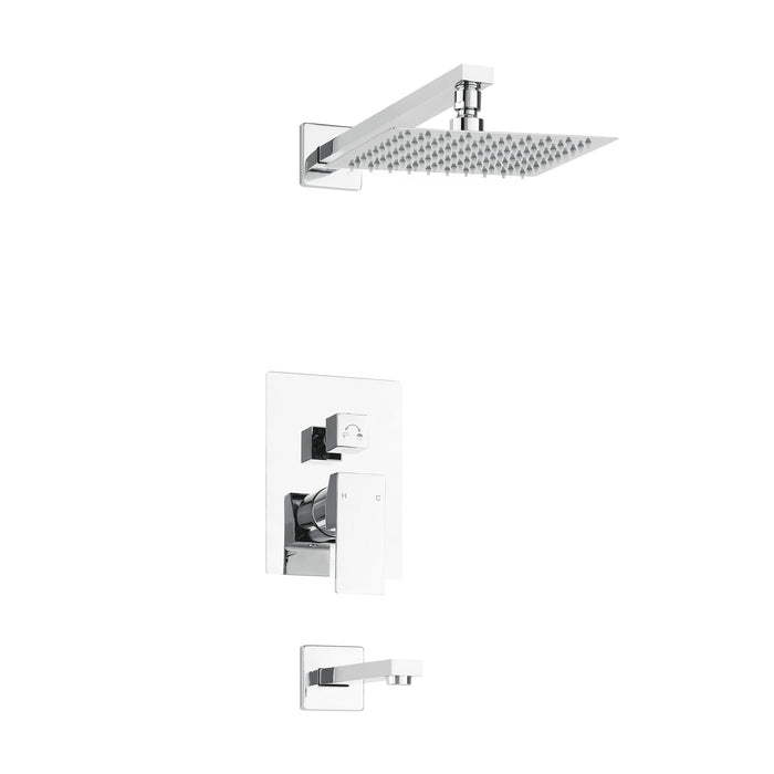 Polished Chrome / With Tub Filler