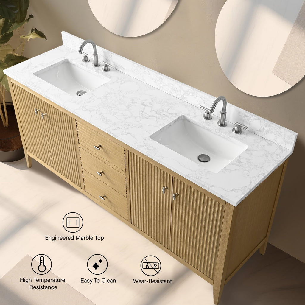 Linear Natural Oak / Brushed Nickel